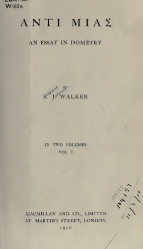 Anti Mias, an essay in Isometry