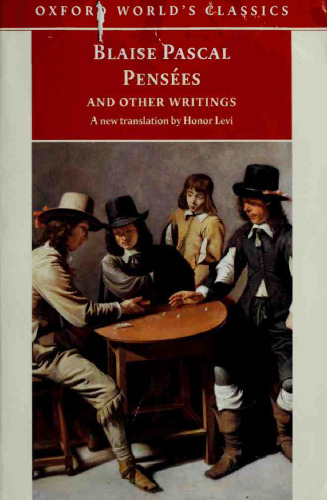 Pensées and Other Writings
