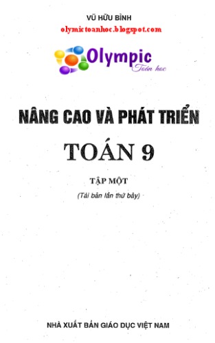 Nâng cao và phát triển Toán 9 tập 1