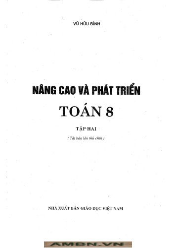 Nâng cao và phát triển toán 8 tập 2