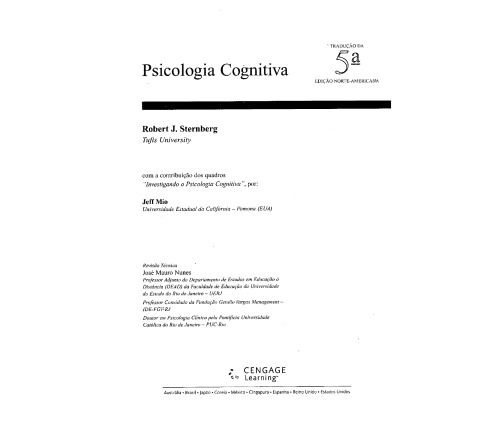 Psicologia Cognitiva