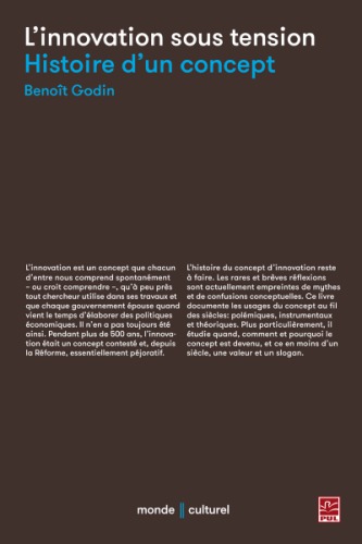L’innovation sous tension: histoire d’un concept