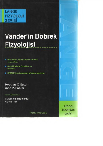 Vander’in Böbrek Fizyolojisi