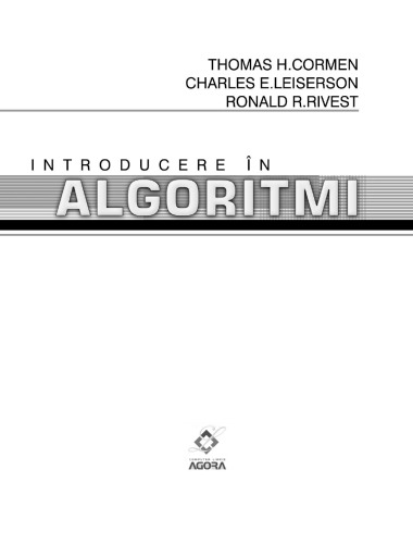 Introducere în Algoritmi