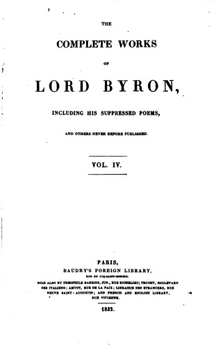 The Complete Works of Lord Byron