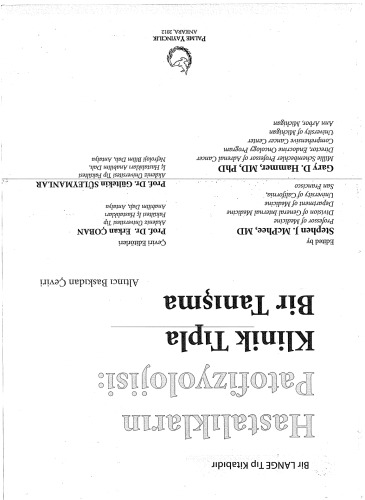 Hastalıkların Patofizyolojisi Klinik Tıpla Bir Tanışma