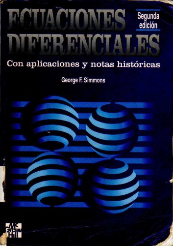 Ecuaciones diferenciales con aplicaciones y notas historicas