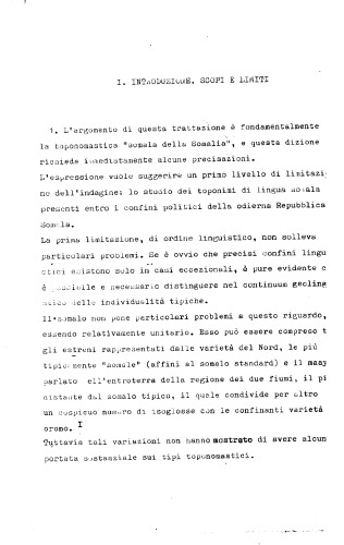 Toponomastica della Somalia