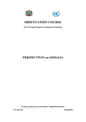 Perspectives on Somalia