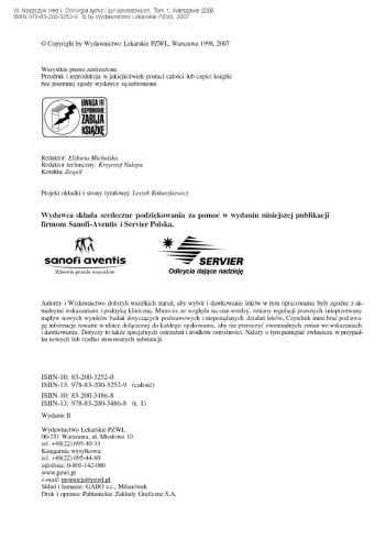 Chirurgia tętnic i żył obwodowych