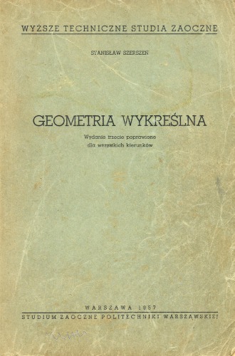 Geometria Wykreślna
