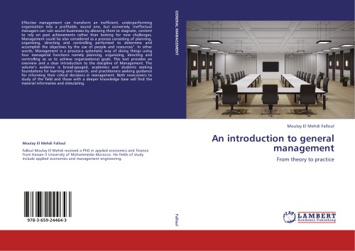 An introduction to general management