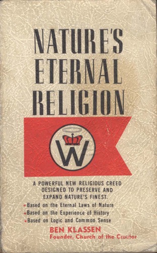 Nature’s Eternal Religion