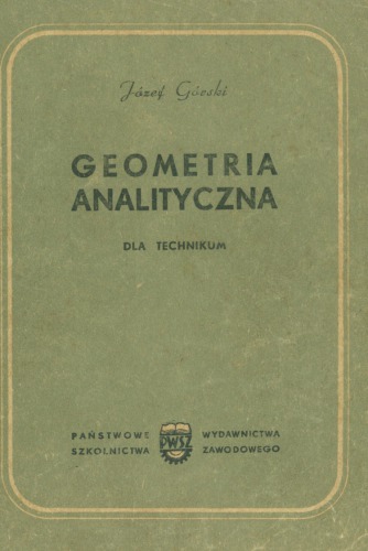 Geometria analityczna dla techników