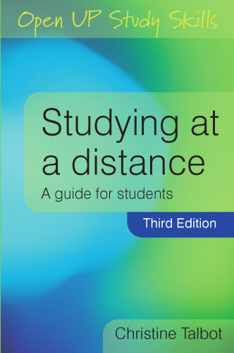 Studying at a Distance: A guide for students