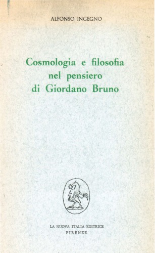 Cosmologia e filosofia nel pensiero di Giordano Bruno