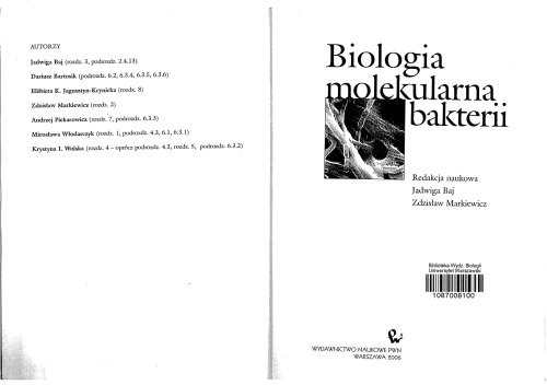 Biologia molekularna bakterii