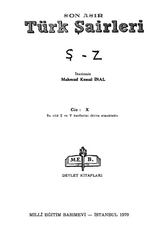 Son Asır Türk Şairleri - IV