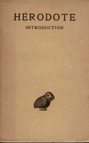 Hérodote: Histoires. Introduction