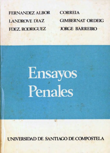 Ensayos penales