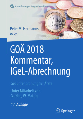 GOÄ 2018 Kommentar, IGeL-Abrechnung: Gebührenordnung für Ärzte