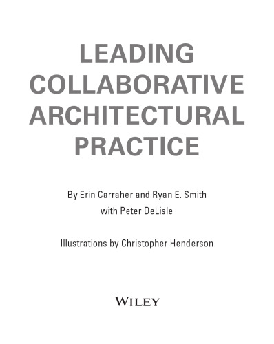 Leading Collaborative Architectural Practice