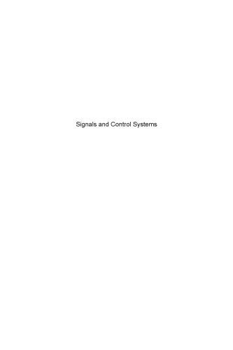Signals and Control Systems: Application for Home Health Monitoring