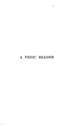 A Vedic Reader
