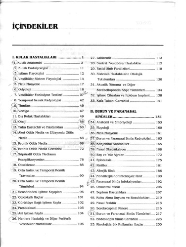 Otolaringoloji Bas ve Boyun Cerrahisi