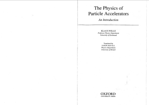 The physics of particle accelerators : an introduction