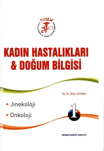 Tusem Kadın Hastalıkları Doğum Konu Kitabı