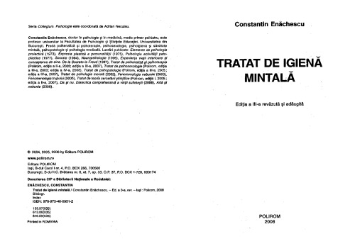 Tratat de igienă mintală