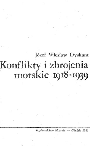 Konflikty i zbrojenia morskie 1918-1939