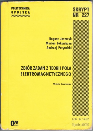 Zbiór zadań z Teorii Pola Elektromagnetycznego