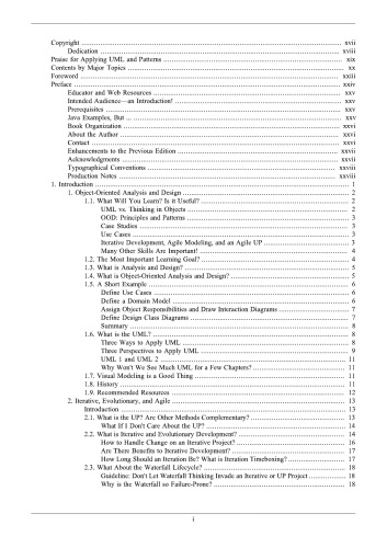 Applying UML and Patterns: An Introduction to Object-Oriented Analysis and Design and Iterative Development (3rd Edition)