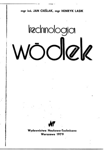 Technologia wódek