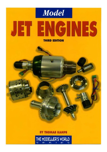 Model Small Gas Turbine Jet Engines