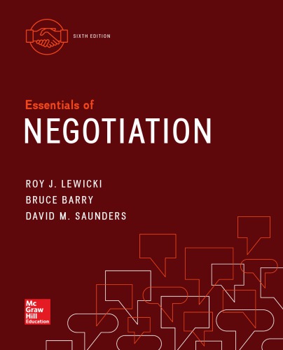 Essentials of Negotiation