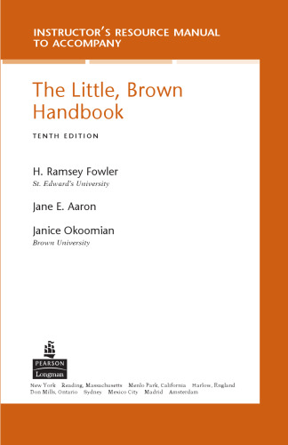 The Little, Brown handbook [high-school]