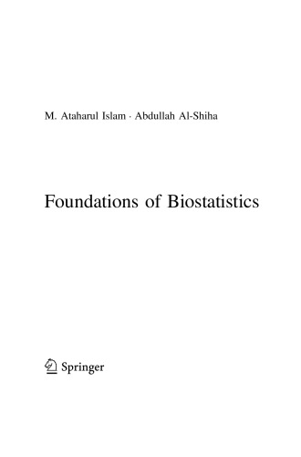 Foundations of Biostatistics
