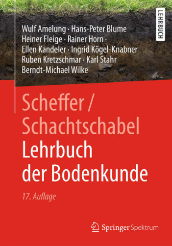Scheffer/Schachtschabel Lehrbuch der Bodenkunde