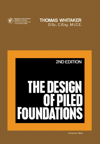 Design of Piled Foundations