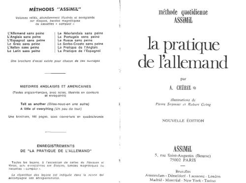 Assimil - La pratique de l’allemand [book + audio]
