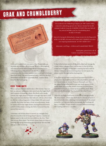 Blood Bowl: Grak and Crumbleberry