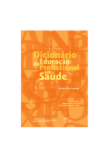 Dicionário da educação profissional em saúde