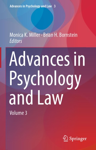 Advances in psychology and law