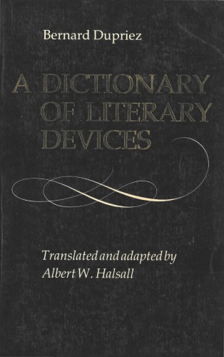 A Dictionary of Literary Devices