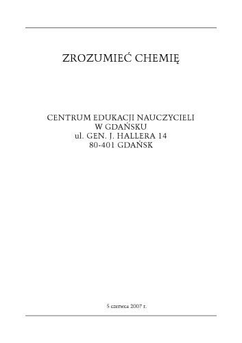 Zrozumieć chemię