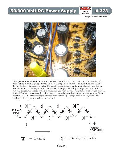 50000 Vdc Power Supply