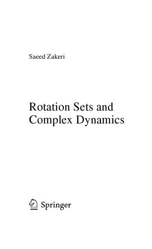 Rotation Sets and Complex Dynamics